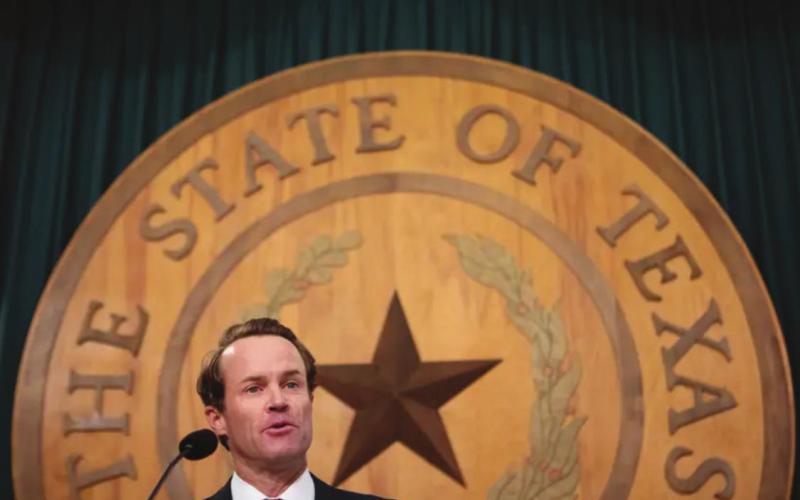 State Rep. Dade Phelan, R-Beaumont, held a press conference at the capitol to declare that he had enough votes to become Speaker of the House. Nov 4, 2020. Photo Credit: Miguel Gutierrez Jr.