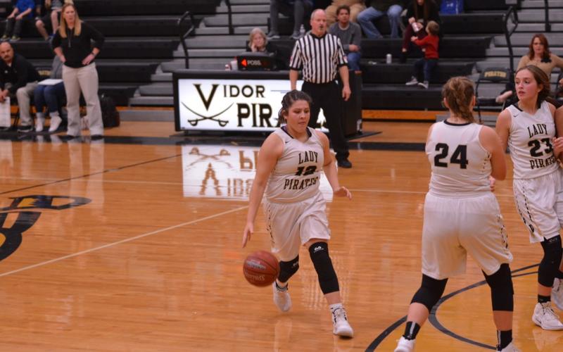 Lady Pirate varsity basketball vs Dayton 1-18-2019