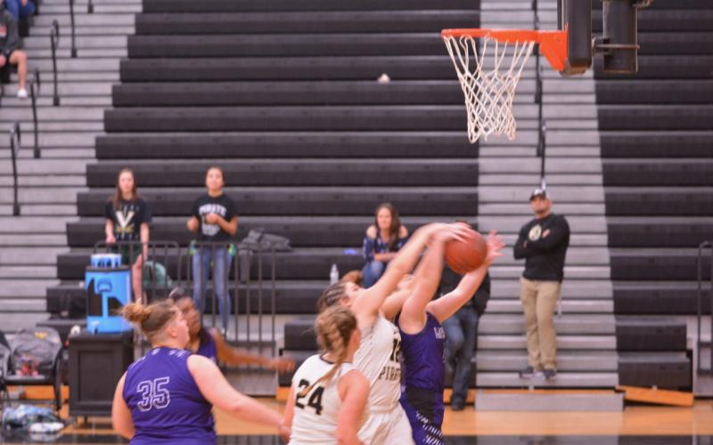 Lady Pirate varsity basketball vs Dayton 1-18-2019