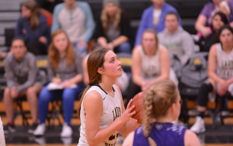 Lady Pirate varsity basketball vs Dayton 1-18-2019