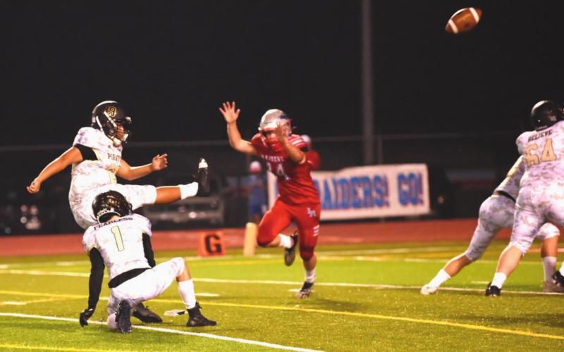 Pirate kicker Aaron