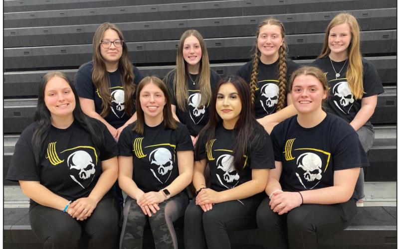 Lady Pirate Powerlifter state qualifiers.