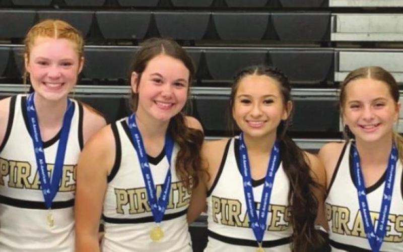 VHS Cheer squads returned from