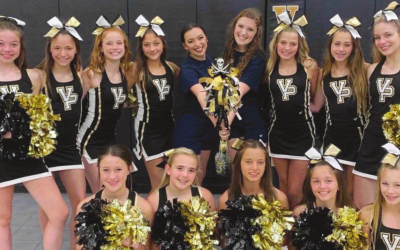 VHS Cheer squads returned from