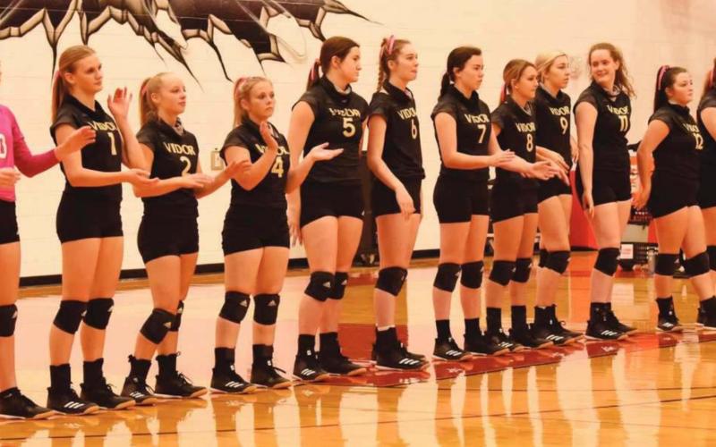 Lady Pirates 2020 Playoff Team For only the second time in VHS history, the Vidor Lady Pirate volleyball team qualified for a playoff spot. Pictured are Skyler Head, Brooklyn Healy, Ella Bunting, Aarilynn Richardson, Ava Lightfoot, Brooklyn Bushelle, Brilie Cornelison, Izzy Wade, Kennedy Ardis, Rylee Sherman, Claire Villadsen and Ashleigh Sherman.