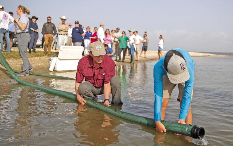 Texas Releases One Billionth Fish Wednesday