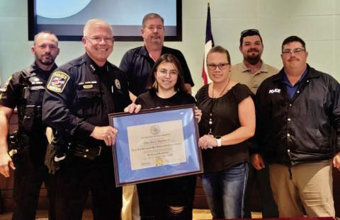 Vidor PD first local agency in SE Texas to achieve prestigious