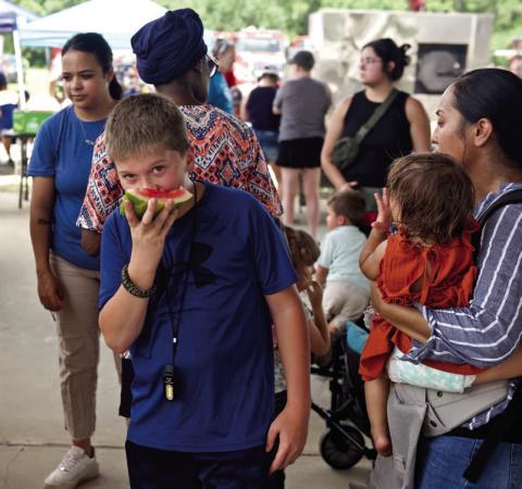Cops N Kids Event sees large turnout