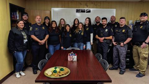 VHS Criminal Justice Club Observes National Law Enforcement Appreciation Day