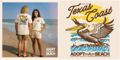 Commissioner Buckingham Announces Adopt-A-Beach T-Shirt Campaign to Support Clean Texas Beaches
