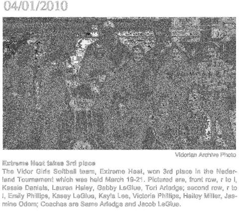 VIDOR’S PAST