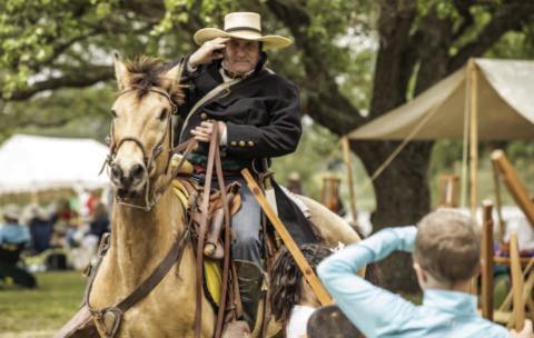 Saturday, the San Jacinto Battleground will once