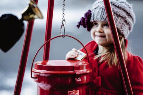 Red Kettle Donations Help Local People All Year Round at The Salvation Army