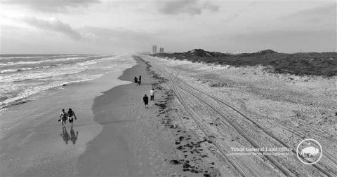 Aerial footage of South Padre Island ahead of the 2025 Beach Season