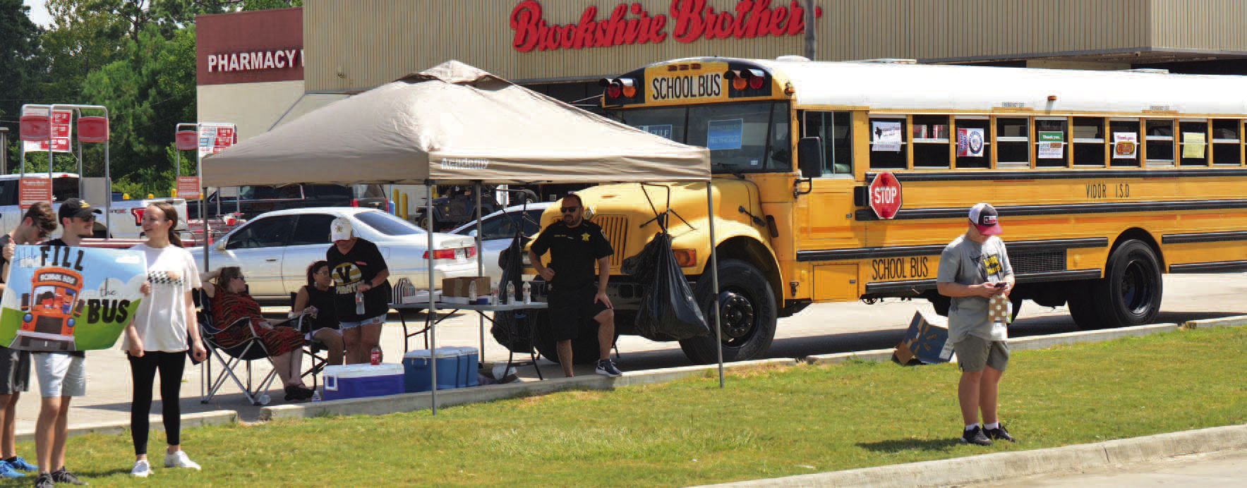 Fill the Bus is happening Saturday