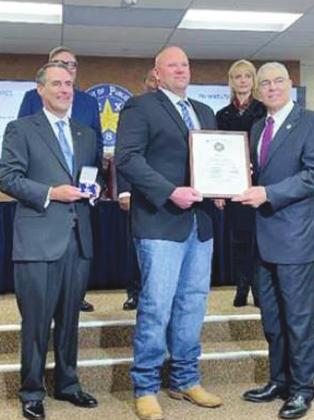 DPS recognizes lifesaving actions, awards Purple Heart