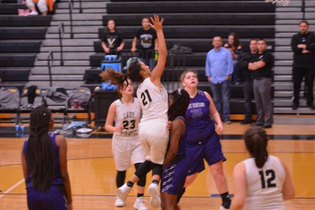 Lady Pirate varsity basketball vs Dayton 1-18-2019