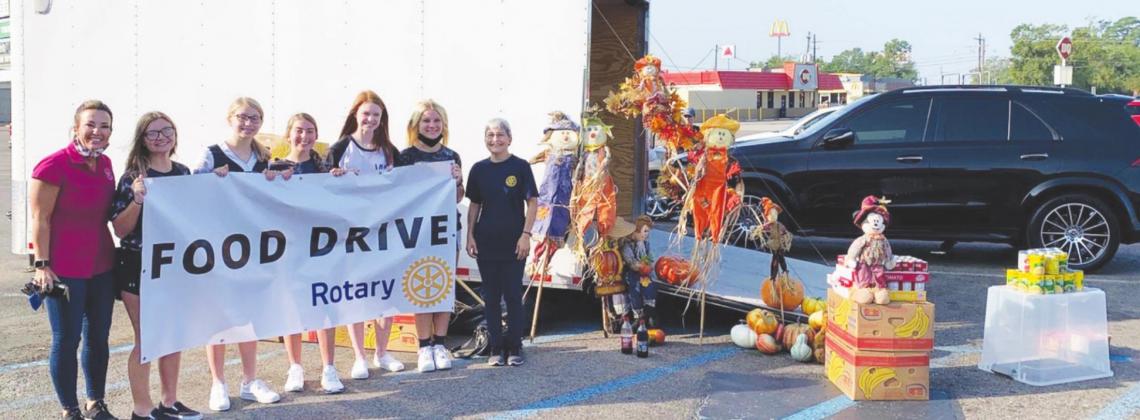 Vidor Rotary Club hosts a successful food drive