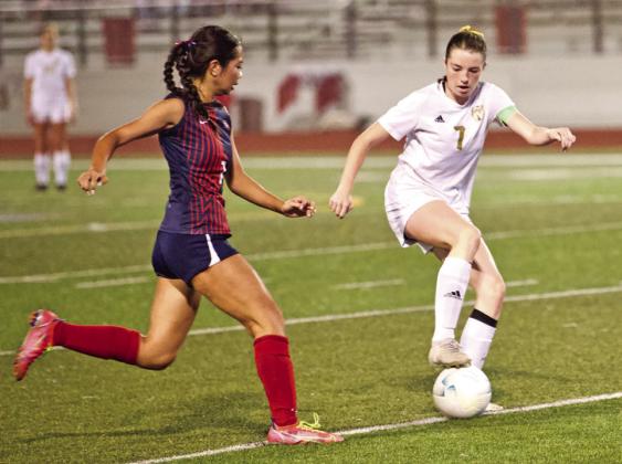Lady Pirate soccer heads to Regional semi-finals after defeating Hardin-Jefferson