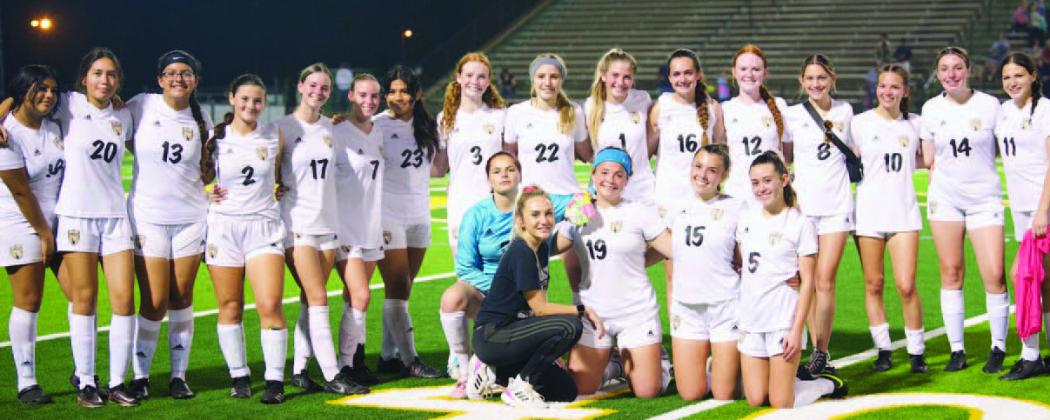 The Lady Pirate junior varsity soccer team shutout the LCM Lady Bears 6-0 Friday at LCM. Photo by Randall Luker
