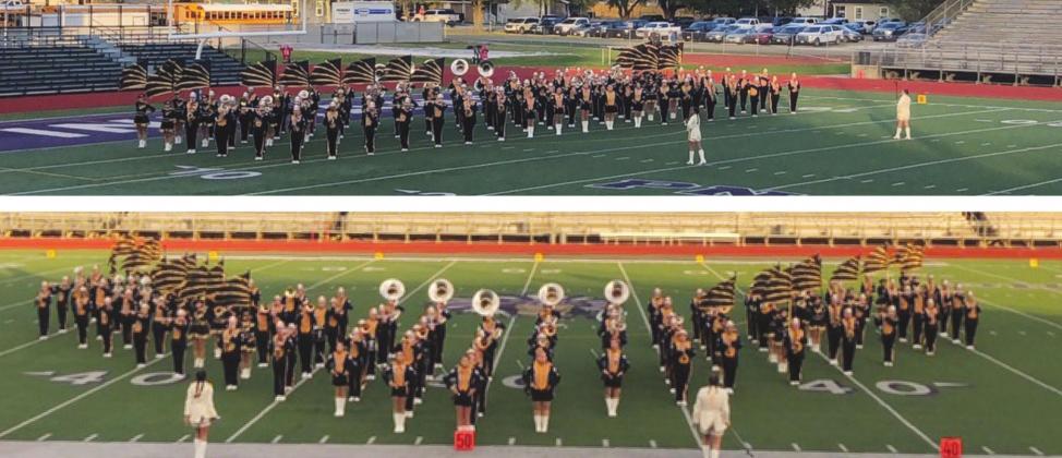 Vidor High School Marching Band earns perfect score in Marching Contest