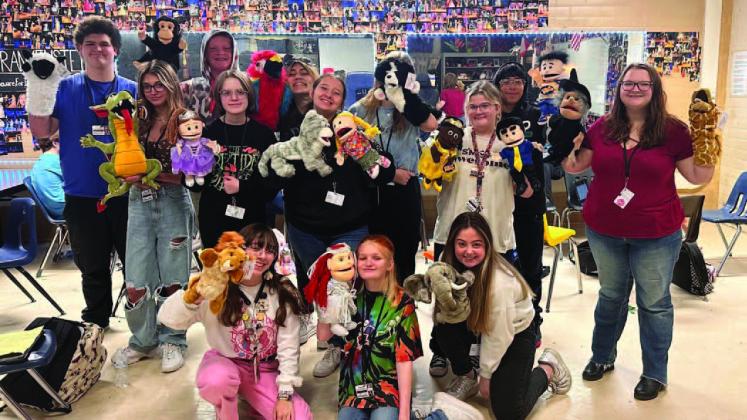 The Vidor High School Pirate Players were excited to receive their puppets yesterday! They use these puppets to teach important concepts, such as fire safety, to elementary school children. They look forward to implementing them in future elementary shows. A huge thank you to the Ed Rachal Foundation for providing this opportunity! VISD Courtesy Photo