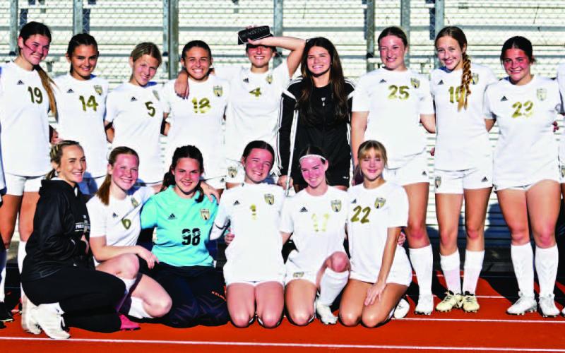 2025 Vidor Lady Pirate Soccer Junior Varsity Team