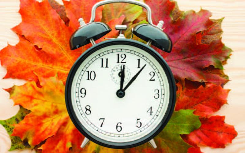 Reset your clocks Saturday night