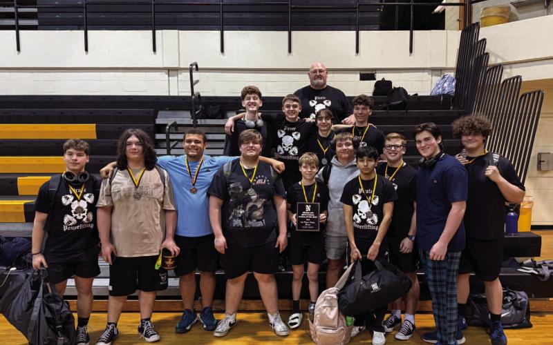 Pirate Powerlifters 1st at Lumberton