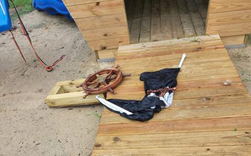 City hopes to identify and prosecute Pirate Pride Park vandals