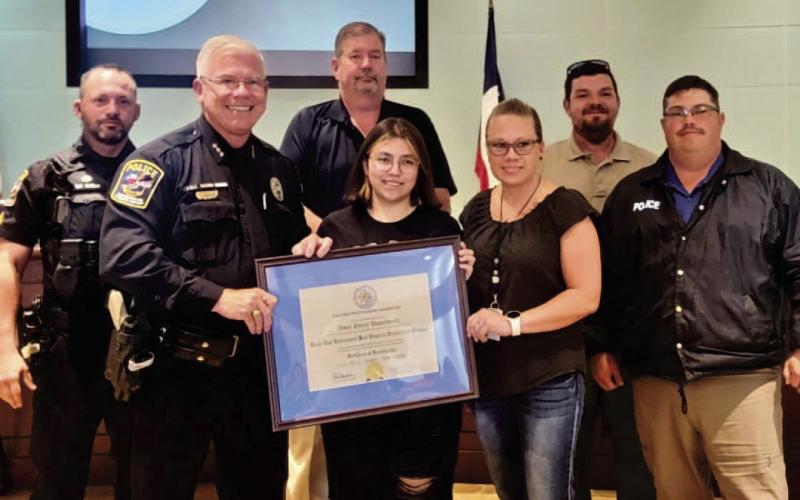 Vidor PD first local agency in SE Texas to achieve prestigious