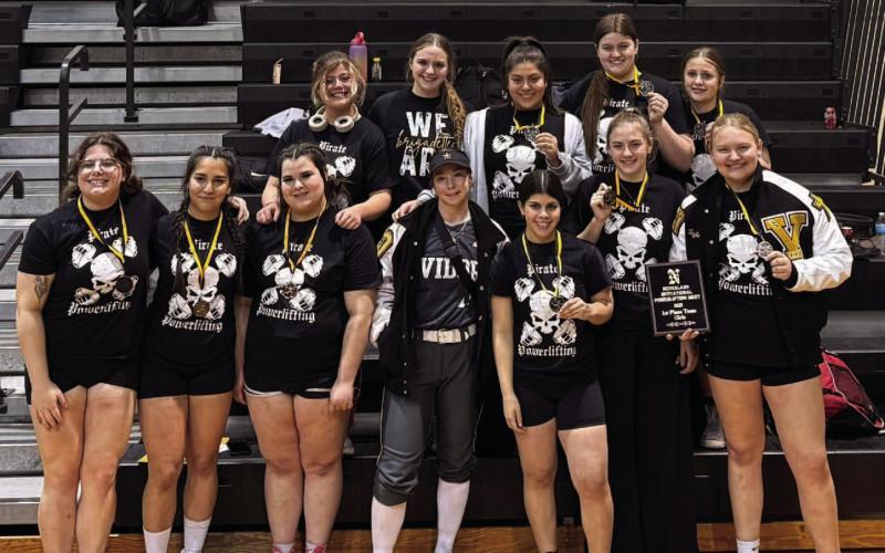 Lady Pirates win Lumberton Meet