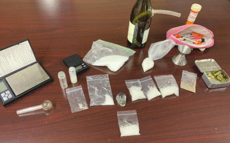 Orange Street bust yields ½ pound of meth
