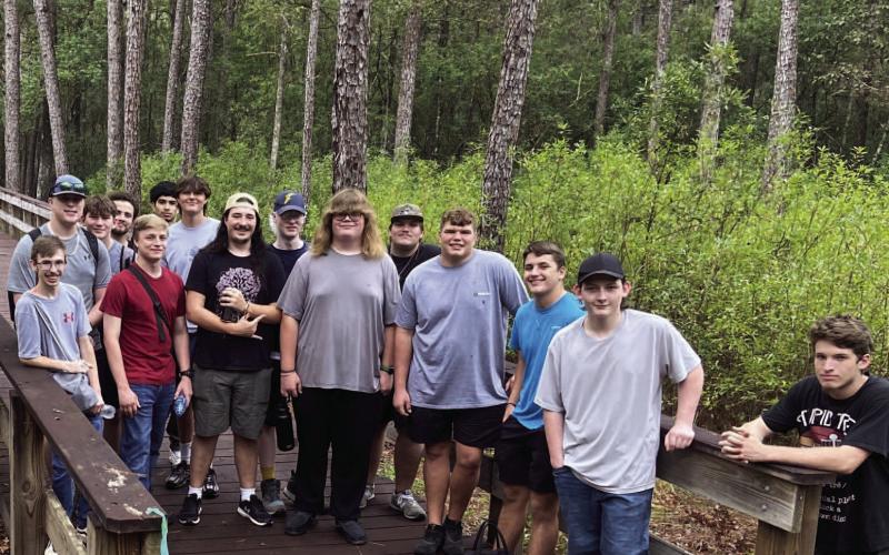VHS Building Trades Observe Big Thicket Trees