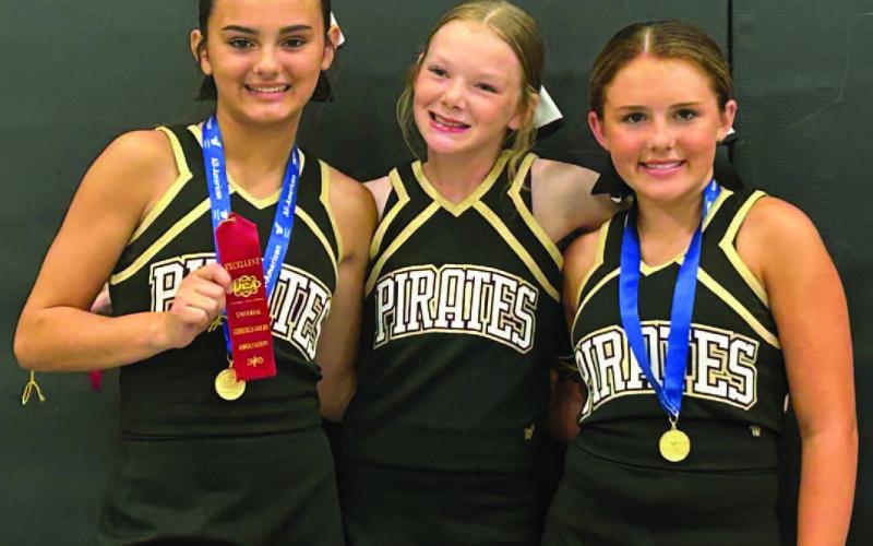 Day1: Paisley Travis- Leadership Award Daphney Arrant- Top Top Girl (Stunt Award) Brelyn Venable- Best Motions
