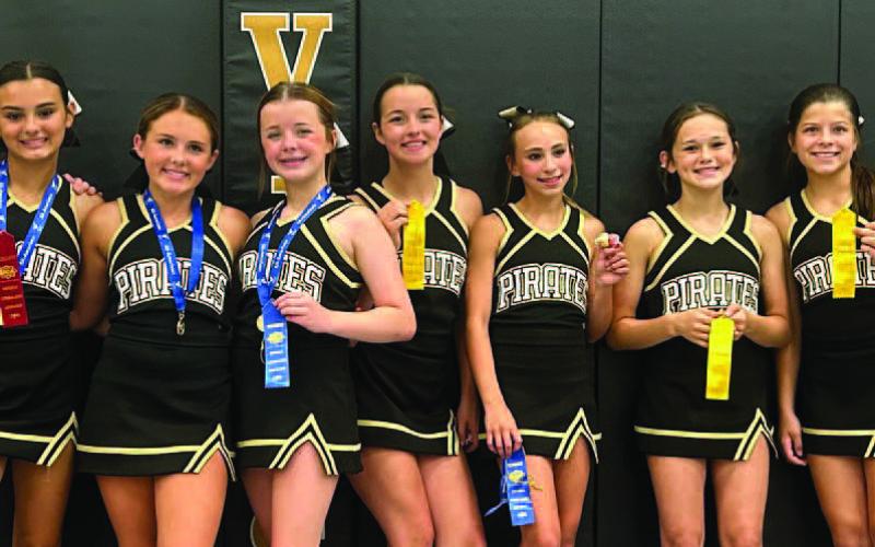 The following girls were named All-American: Brylee Wheat, Paisley Travis, Brelyn Venable, Rylin Perry, Leslie Harris, Chloe Russell, Seren Cassell, Janessa Taylor, Erica Quebedeaux (Honorable Mention) Courtesy Photos