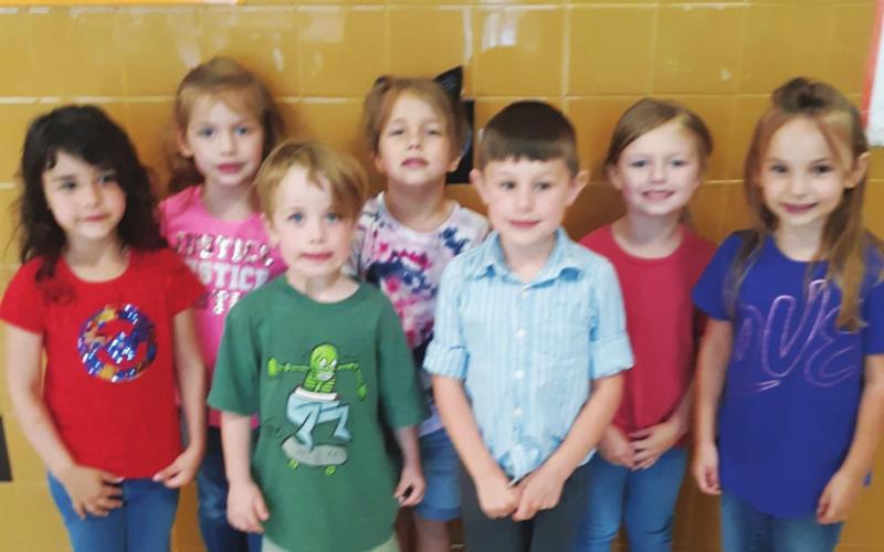 Pine Forest Students of the Month and Best citizens