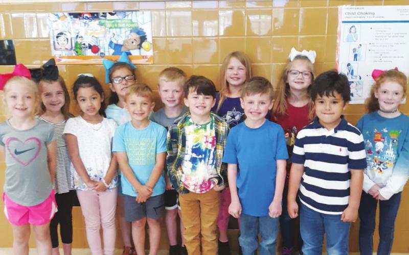 Pine Forest Students of the Month and Best citizens