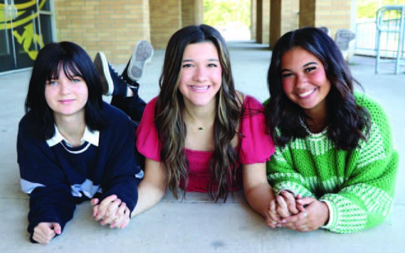 Senior Princesses: Erica Callahan, Marissa Majors, Taylor Redmon