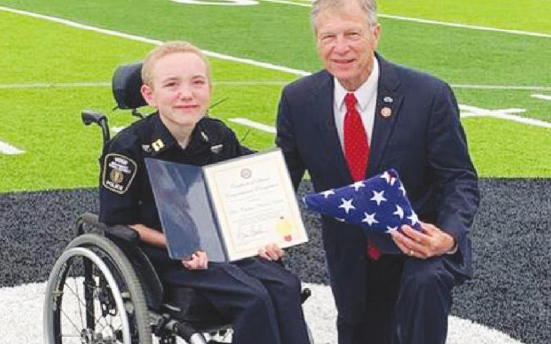 Babin Honors Captain Weston Keisler