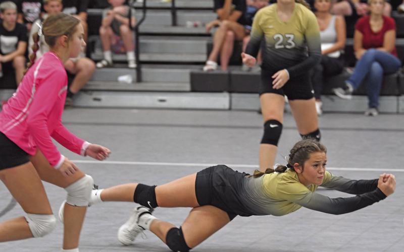 VJH Lady Pirate volleyball hosts BC