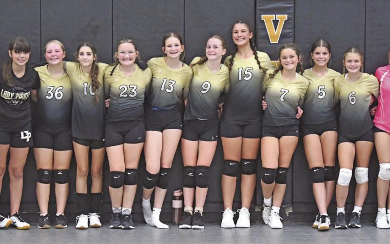 VJH Lady Pirate volleyball hosts BC
