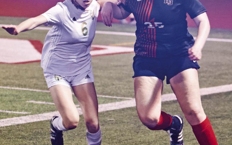 Lady Pirate soccer heads to Regional semi-finals after defeating Hardin-Jefferson