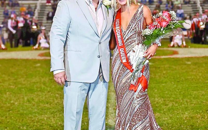 Orangefield senior Gracie Luker was named Orangefield High School’s 2023 Homecoming Queen Friday. Gracie is the daughter of Trice and Ashley Luker.