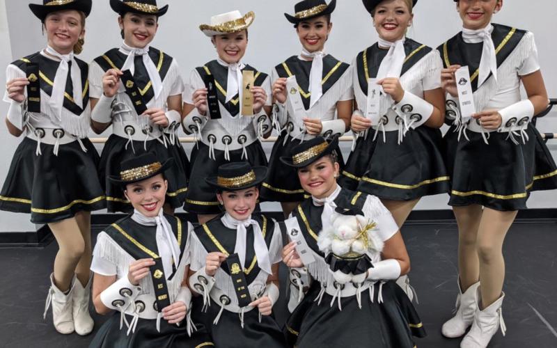 Brigadette ribbon winners