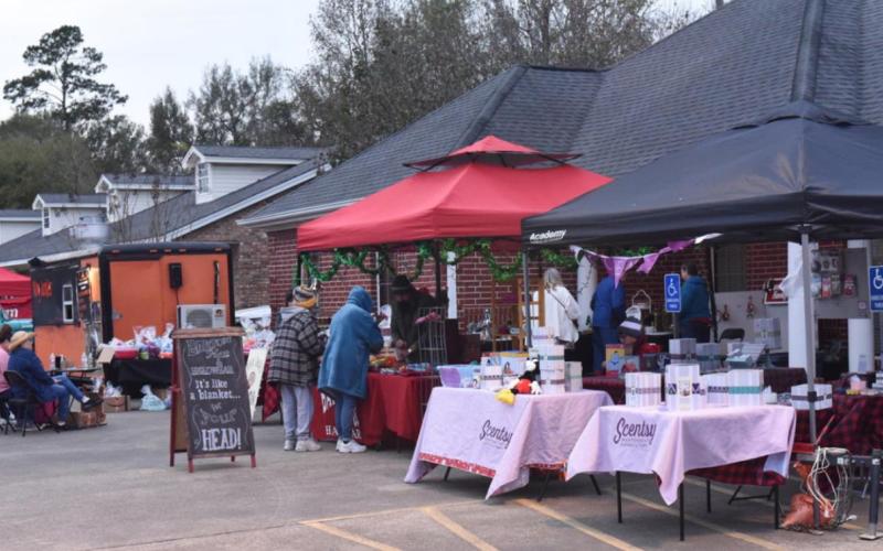 Local vendors joined in on the festivities.