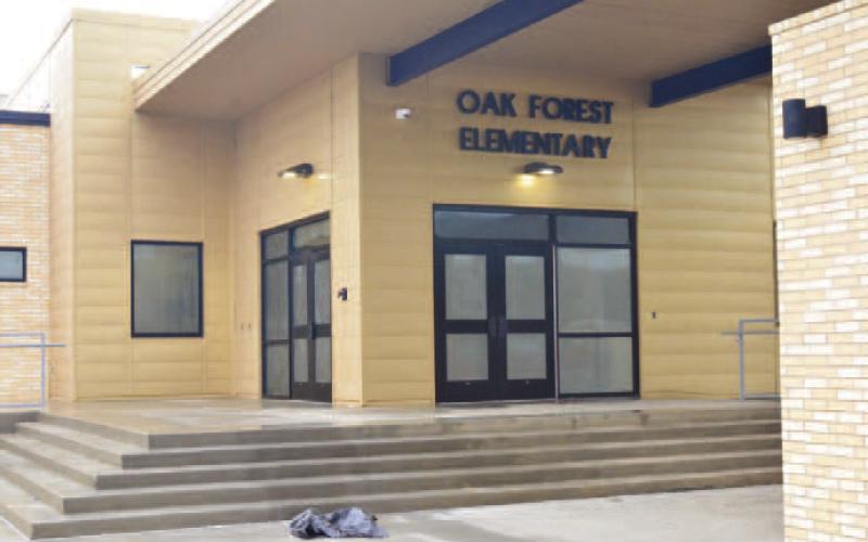 When Oak Forest students return from Christmas break January 9, it is expected they will return to the new Oak Forest Elementary which is being furnished and having the final touches installed over the next couple of weeks, Some teachers are already prepping their new classrooms. Photos by Randall Luker