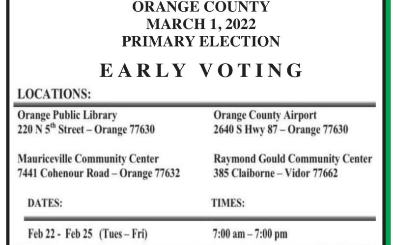 Early voting for March 1 election in final week