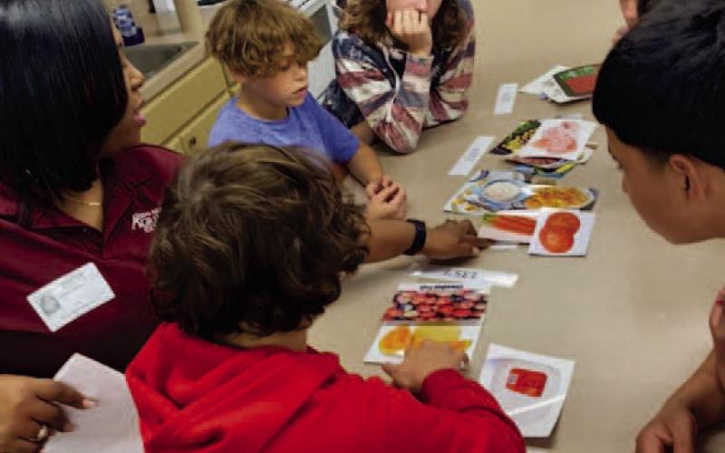 Agrilife Extension Agency Visits VJH CTE Home Economics Classes