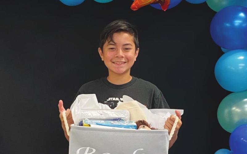 Teen Prize Basket Winner- Philip Alconga